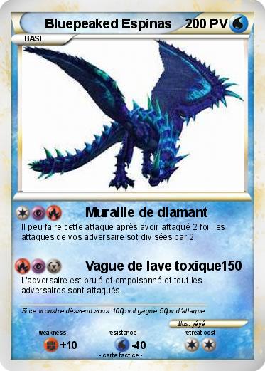 Pokemon Bluepeaked Espinas
