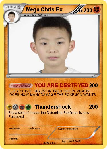 Pokemon Mega Chris Ex