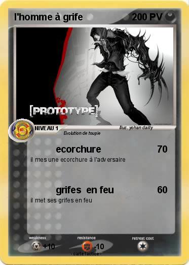 Pokemon l'homme à grife