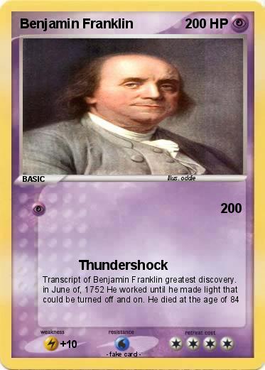 Pokemon Benjamin Franklin