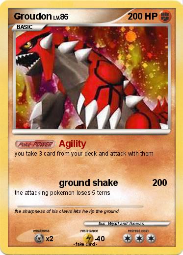 Pokemon Groudon
