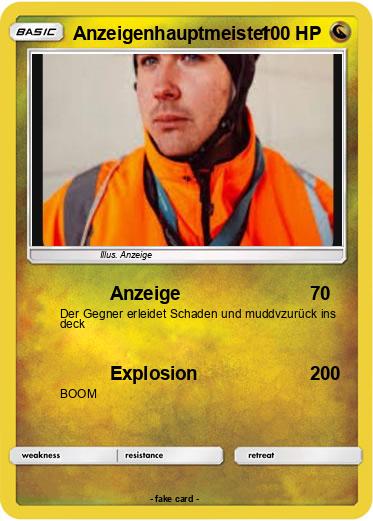 Pokemon Anzeigenhauptmeister