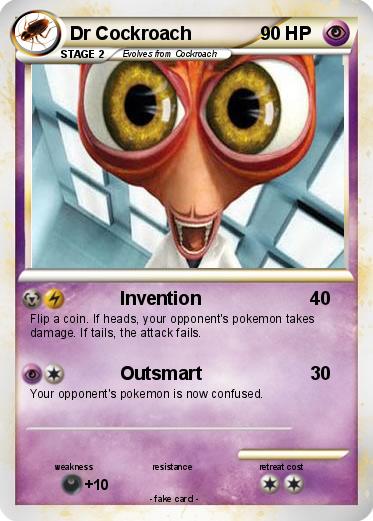 Pokemon Dr Cockroach