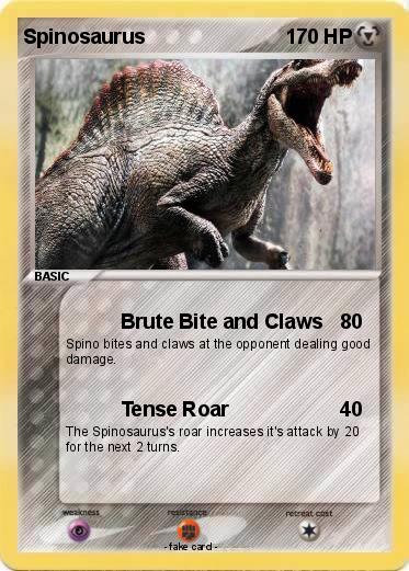 Pokemon Spinosaurus