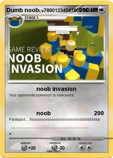 Pokemon Dumb noob