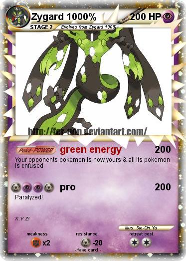 Pokemon Zygard 1000%