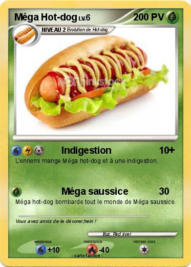 Pokemon Méga Hot-dog