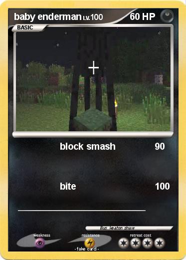 Pokemon baby enderman