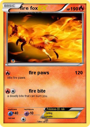 Pokemon fire fox