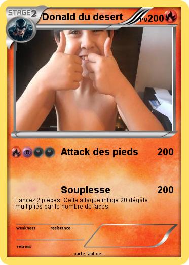 Pokemon Donald du desert