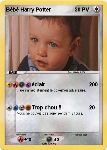 Pokemon Bébé Harry Potter