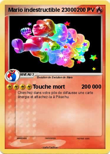 Pokemon Mario indestructible 23000