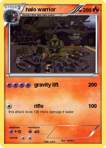 Pokemon halo warrior