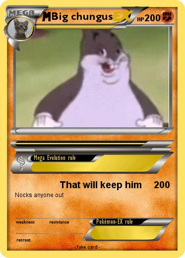 Pokemon Big chungus