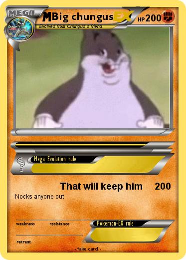 Pokemon Big chungus