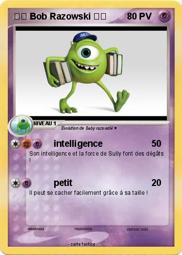 Pokemon ★☆ Bob Razowski ★☆