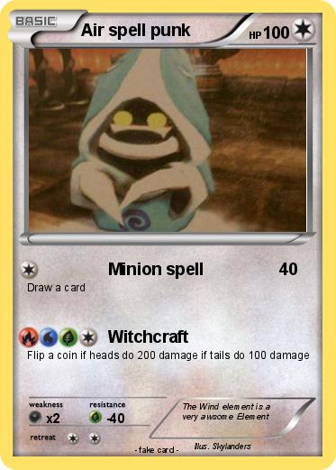 Pokemon Air spell punk
