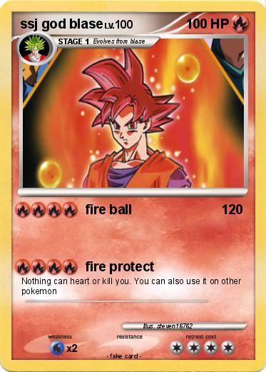 Pokemon ssj god blase