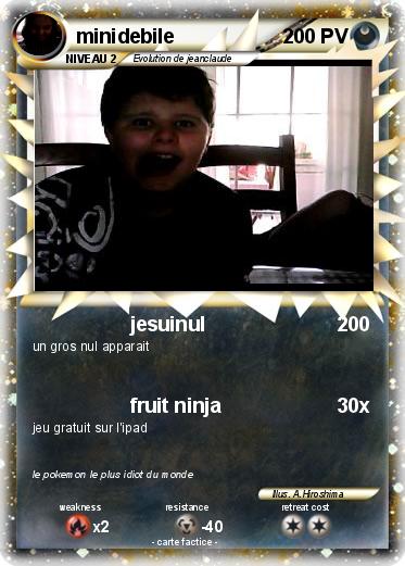 Pokemon minidebile