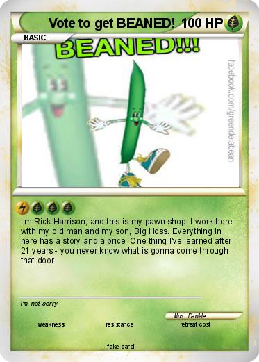 Pokemon Vote to get BEANED!