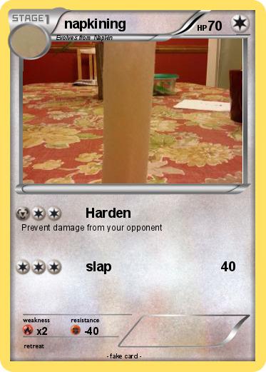 Pokemon napkining