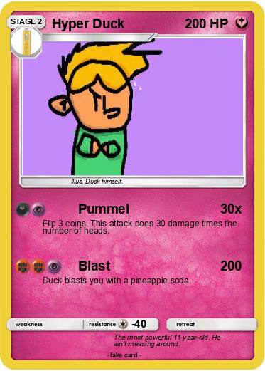 Pokemon Hyper Duck