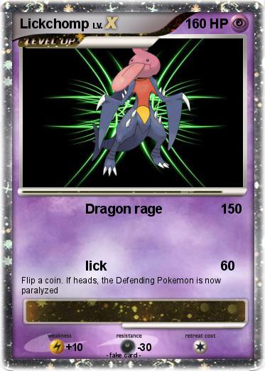 Pokemon Lickchomp