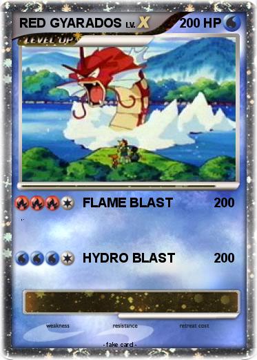 Pokemon RED GYARADOS