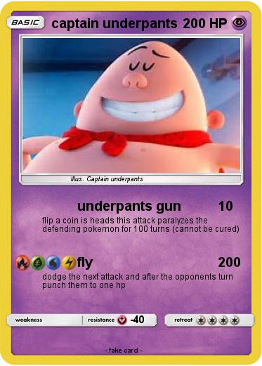 Pokemon captain underpants