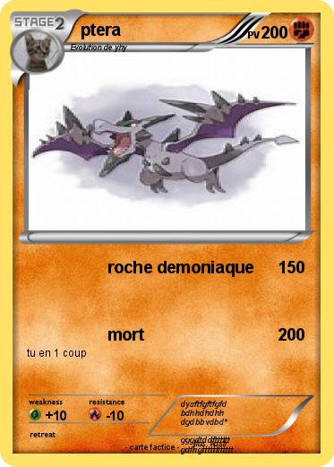 Pokemon ptera