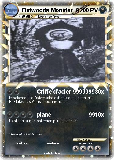 Pokemon Flatwoods Monster  9                                                                                       9999999999