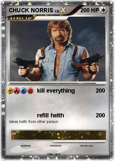 Pokemon CHUCK NORRIS