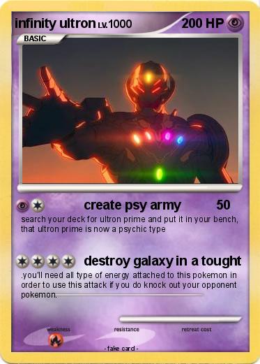 Pokemon infinity ultron