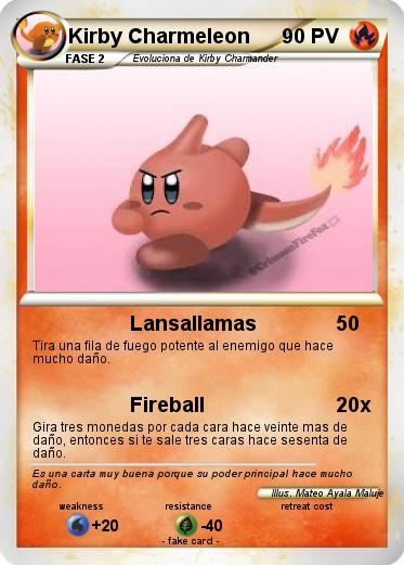 Pokemon Kirby Charmeleon