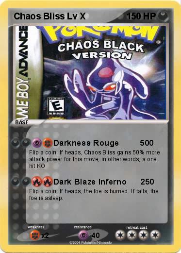 Pokemon Chaos Bliss Lv X