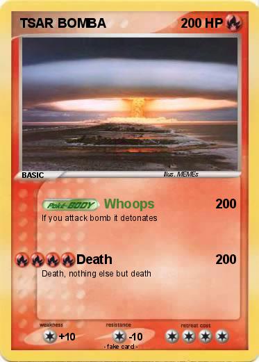 Pokemon TSAR BOMBA