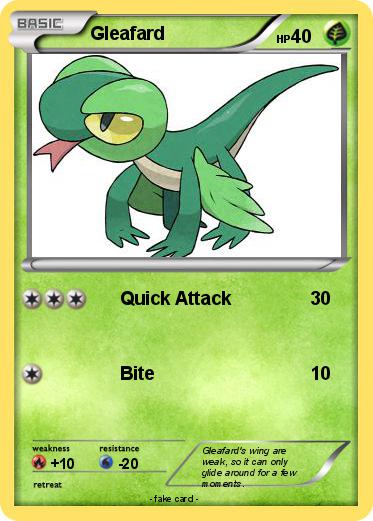 Pokemon Gleafard