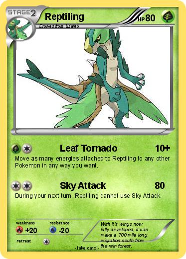 Pokemon Reptiling