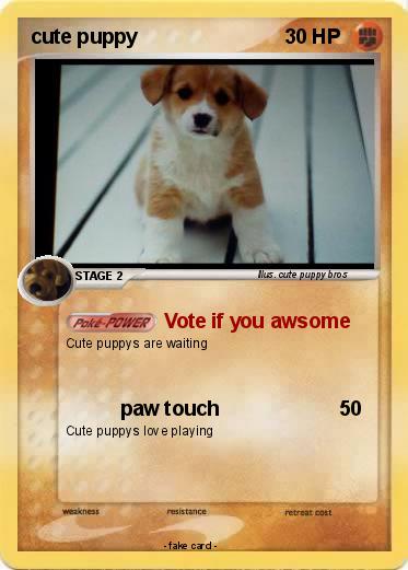 Pokemon cute puppy