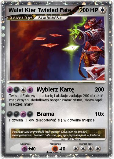 Pokemon Walet Kier Twisted Fate