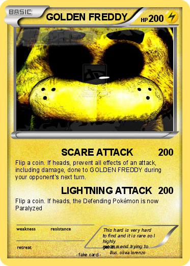 Pokemon GOLDEN FREDDY