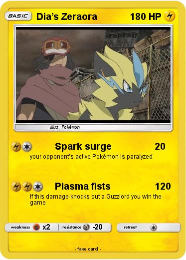 Pokemon Dia’s Zeraora