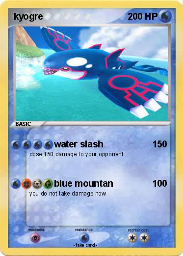 Pokemon kyogre