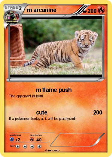 Pokemon m arcanine