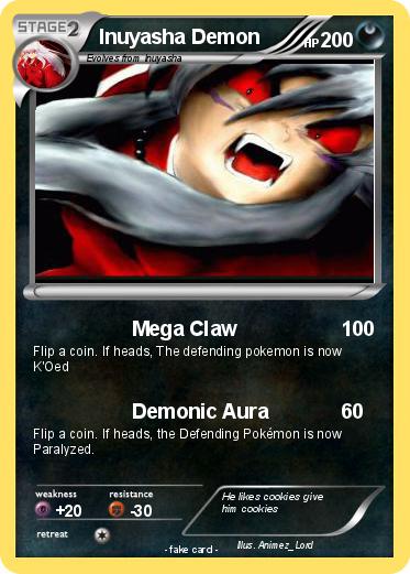Pokemon Inuyasha Demon