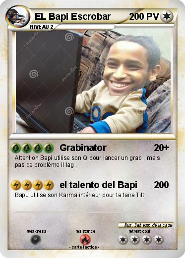 Pokemon EL Bapi Escrobar