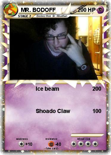 Pokemon MR. BODOFF