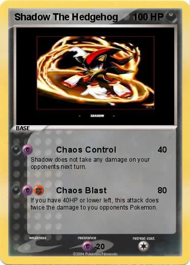 Pokemon Shadow The Hedgehog
