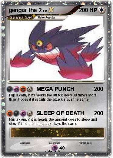 Pokemon gengar the 2