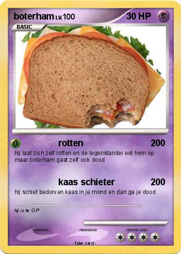 Pokemon boterham